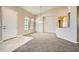 Bright entryway with tile flooring and neutral color palette at 7131 Celadine St, Las Vegas, NV 89131