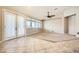 Living room with patio access and pool view at 7131 Celadine St, Las Vegas, NV 89131