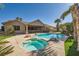 Stunning pool and spa area, perfect for entertaining and relaxation at 7131 Celadine St, Las Vegas, NV 89131