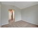 Bedroom featuring neutral carpet and a view of a door to another room at 7214 Paradise Bay Dr, Las Vegas, NV 89119