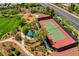 Community features tennis court, playground, and gazebo at 7255 W Sunset Rd # 1115, Las Vegas, NV 89113