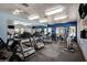 Well-equipped fitness center with cardio and weights at 7255 W Sunset Rd # 1115, Las Vegas, NV 89113