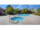 Refreshing community pool and spa area at 7255 W Sunset Rd # 1115, Las Vegas, NV 89113