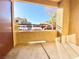 Private patio with view of parking lot at 8250 N Grand Canyon Dr # 1105, Las Vegas, NV 89166