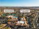 Aerial view of Mountain Shadows Community Center and pool at 9037 Grayling Dr, Las Vegas, NV 89134