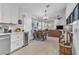 Open concept dining area with adjacent kitchen and living room at 9037 Grayling Dr, Las Vegas, NV 89134