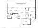 Detailed floor plan showcasing the layout of the home with dimensions of each room at 9037 Grayling Dr, Las Vegas, NV 89134