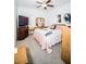 Charming bedroom with a queen-size bed and dresser at 904 Kevin Baker Ave, North Las Vegas, NV 89086