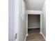 Small closet with wire shelving for storage at 9328 Black Wolf Ave, Las Vegas, NV 89178