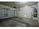 Attached garage with automatic door opener and water heater at 9328 Black Wolf Ave, Las Vegas, NV 89178