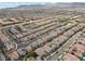 Aerial view of homes in a residential development at 9625 Ponderosa Skye Ct, Las Vegas, NV 89166