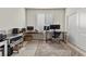 Bright home office features built-in desk and ample space at 9625 Ponderosa Skye Ct, Las Vegas, NV 89166