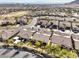 Aerial view of community and landscape at 12160 Torretta Ct, Las Vegas, NV 89138