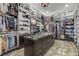 Spacious walk-in closet with custom built-ins and ample shelving at 1616 Villa Rica Dr, Henderson, NV 89052