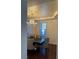 Bright dining room featuring hardwood floors and a crystal chandelier at 2621 Slide Canyon Ave, North Las Vegas, NV 89081