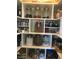 Large pantry with glass jars and ample shelving at 2621 Slide Canyon Ave, North Las Vegas, NV 89081