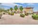 Charming townhome community featuring desert landscaping and mature palm trees in a well-maintained setting at 3891 Terrazzo Ave, Las Vegas, NV 89115