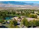 Scenic aerial view of the community clubhouse and mountains at 5130 Agio Ave, Pahrump, NV 89061