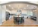 Spacious kitchen featuring a large island with seating and modern appliances at 5130 Agio Ave, Pahrump, NV 89061