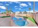 Inviting backyard oasis featuring a sparkling pool and spa at 6816 Rio Sands Ct, Las Vegas, NV 89130