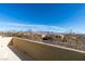 Scenic balcony view with mountain backdrop and neighborhood vista at 7640 Houston Peak St, Las Vegas, NV 89166