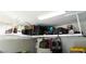 Garage ceiling storage system for additional storage space at 10766 Wild Parsley Ave, Las Vegas, NV 89129