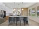 Bright kitchen with large island and stainless steel appliances at 1343 Panini Dr, Henderson, NV 89052