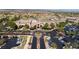 Aerial view of community clubhouse and parking lot at 2067 Bliss Corner St, Henderson, NV 89044