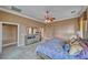 Spacious main bedroom with king bed and large dresser at 2221 E Winery Rd, Pahrump, NV 89048