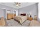 Bedroom with wood dresser and ensuite bathroom access at 2525 Shore Bird Ave, North Las Vegas, NV 89084