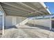 Covered carport with concrete slab and gated access at 2620 Shiloh Way, North Las Vegas, NV 89030