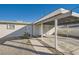 Covered carport with a walkway and a small yard at 2620 Shiloh Way, North Las Vegas, NV 89030