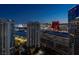 High-rise building with city views at night at 2777 Paradise Rd # 3701, Las Vegas, NV 89109