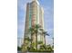 High rise building exterior with palm trees at 2777 Paradise Rd # 3701, Las Vegas, NV 89109