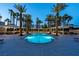 Resort-style pool with lounge chairs and city views at 2777 Paradise Rd # 3701, Las Vegas, NV 89109