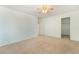 Neutral bedroom with walk-in closet and access to other rooms at 3517 Colby Creek Ave, North Las Vegas, NV 89081