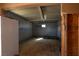 Metal storage building with wooden floors and a refrigerator at 3900 W Landberg Ave, Las Vegas, NV 89141