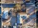 Aerial view of a house with a large yard and detached garage at 4300 San Mateo St, North Las Vegas, NV 89032