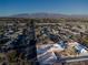 Aerial view showing a house and surrounding neighborhood at 4300 San Mateo St, North Las Vegas, NV 89032