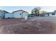 Large backyard with gravel and detached garage at 4300 San Mateo St, North Las Vegas, NV 89032