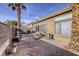 Backyard with patio, grill, and gravel landscaping at 4773 Big Draw Dr, North Las Vegas, NV 89031