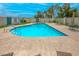 Inviting community pool with ample deck space for lounging at 4773 Big Draw Dr, North Las Vegas, NV 89031