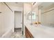 Bathroom with a vanity, sink, and bathtub at 4944 Guysborough St, Las Vegas, NV 89148