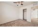 Spacious bedroom with carpet flooring and a large closet at 4944 Guysborough St, Las Vegas, NV 89148