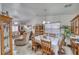 Charming dining area with wooden table and chairs at 5001 Ray Frank Blvd, Pahrump, NV 89060