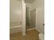 Bathroom with shower and bathtub at 5751 E Hacienda Ave # 114, Las Vegas, NV 89122