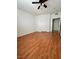 Spacious bedroom with hardwood floors and a large closet at 5751 E Hacienda Ave # 114, Las Vegas, NV 89122