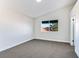 Spacious bedroom with neutral walls and carpet flooring at 601 Harvest Run Dr # 201, Las Vegas, NV 89145