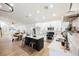 Spacious open-concept kitchen with a large island, stainless steel appliances, and modern white cabinets at 6304 Tanzanite Ave, Las Vegas, NV 89130