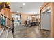 Bright and airy entryway with hardwood floors and staircase at 685 Sea Star St, Henderson, NV 89002